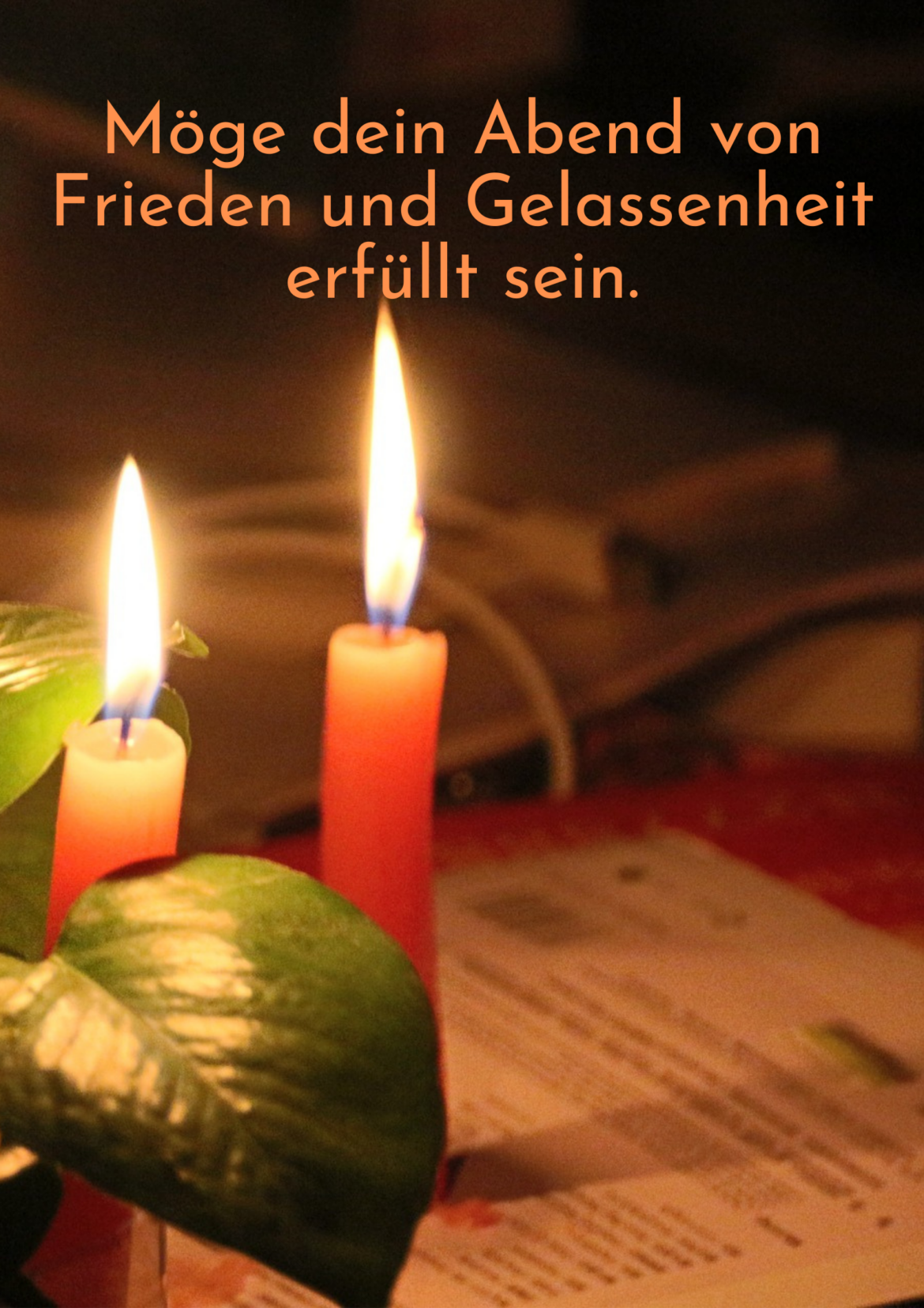 schönen abend bilder für die seele